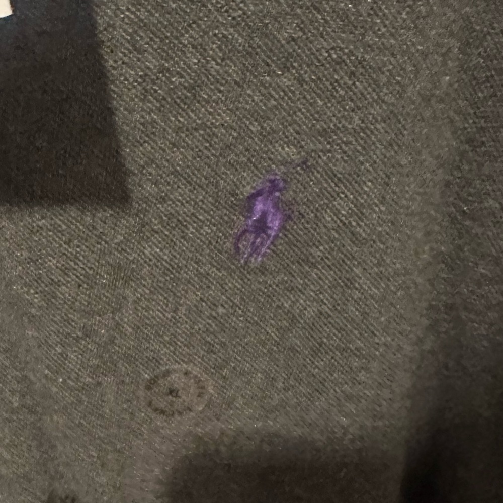 Polo by Ralph Lauren Dark Gray Men's Polo Shirt - Picture 2 of 4